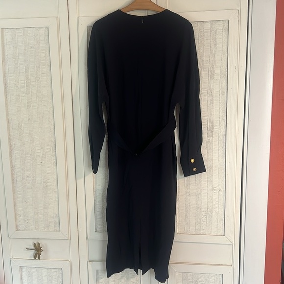 NWT Judith & Charles Rhone Long Sleeve Navy Dress Size 8 $550 - Picture 8 of 8